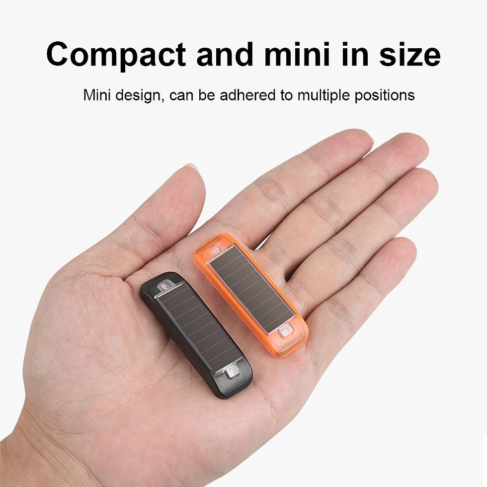 Thumbnail: Solar Power Car Alarm Warning Flash Light DC12V LED Flashlight Indicator Light A