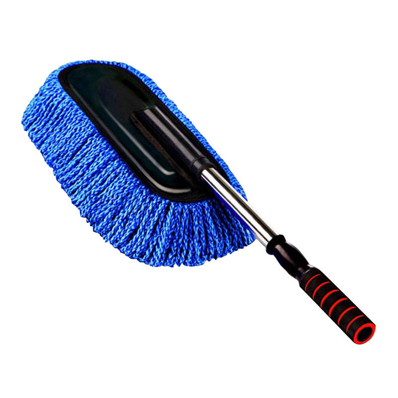 Thumbnail: Car Washing Mop Scalable Handle Dust Remover Wax Brush Microfiber Car Cleaning K
