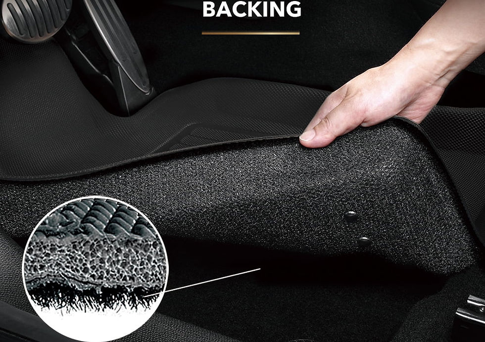 Thumbnail: 3D MAXpider KAGU Floor Mat (BLACK) compatible with HYUNDAI ELANTRA SEDAN/CO..