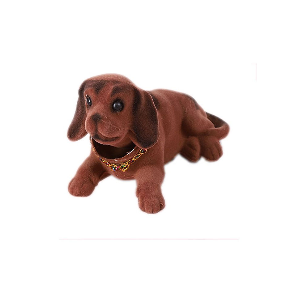 Thumbnail: Car Ornaments Shaking Head Dog Doll Car Dashboard Toys Cute Nodding Puppy Auto I