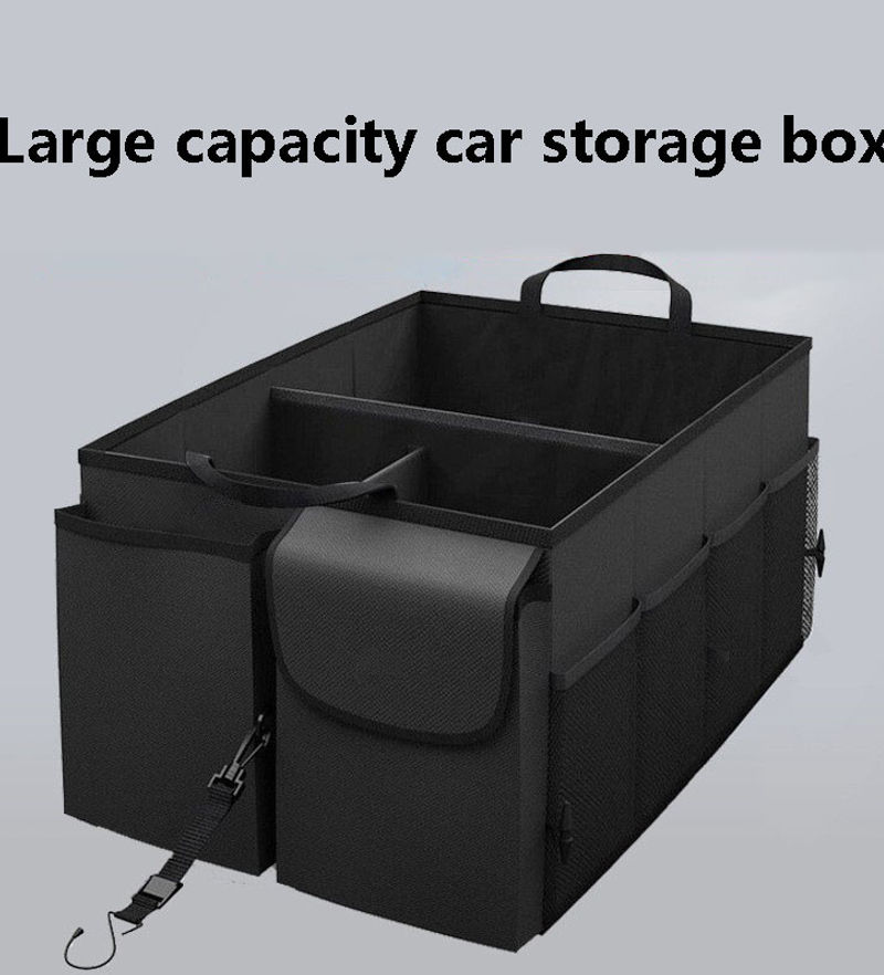 Car Trunk Storage Box Detachable Partition Household Utility Boxes Folding Large