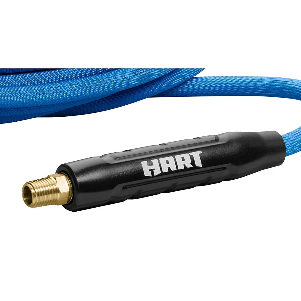 Thumbnail: Hart 50 Foot x ¼-inch Lay Flat Pneumatic Air Hose