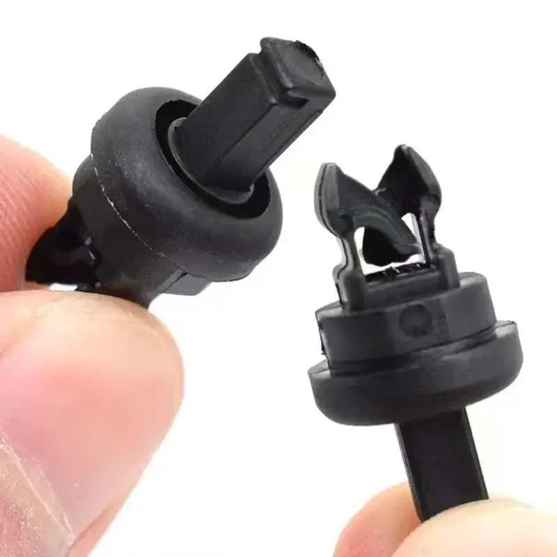 Thumbnail: 4x Bracket Clips Car Back Trunk Parcel Shelf String Hanger for Renault Clio Mega