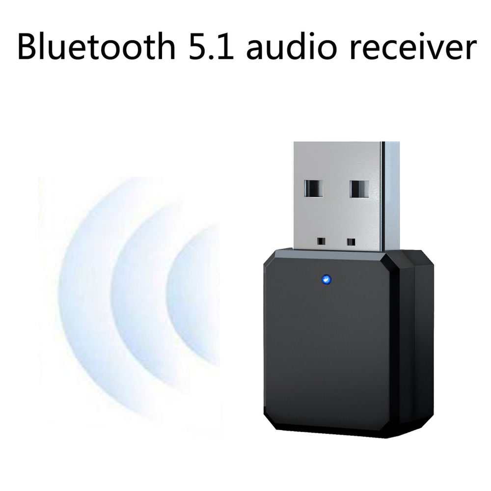 Bluetooth 5.0 Car Kit Wireless Music 3.5Mm Aux Usb Power Audio Receiver Adapter