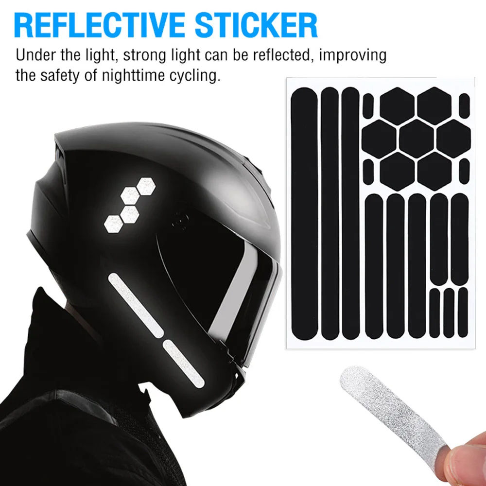 Self-Adhesive Reflective Tape for Bikes - Safety Stickers And Tape for Cars Moto