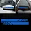 Thumbnail: 2pcs Car Sticker Rearview Mirror Sticker 3D Reflective Waterproof Car Side Rear