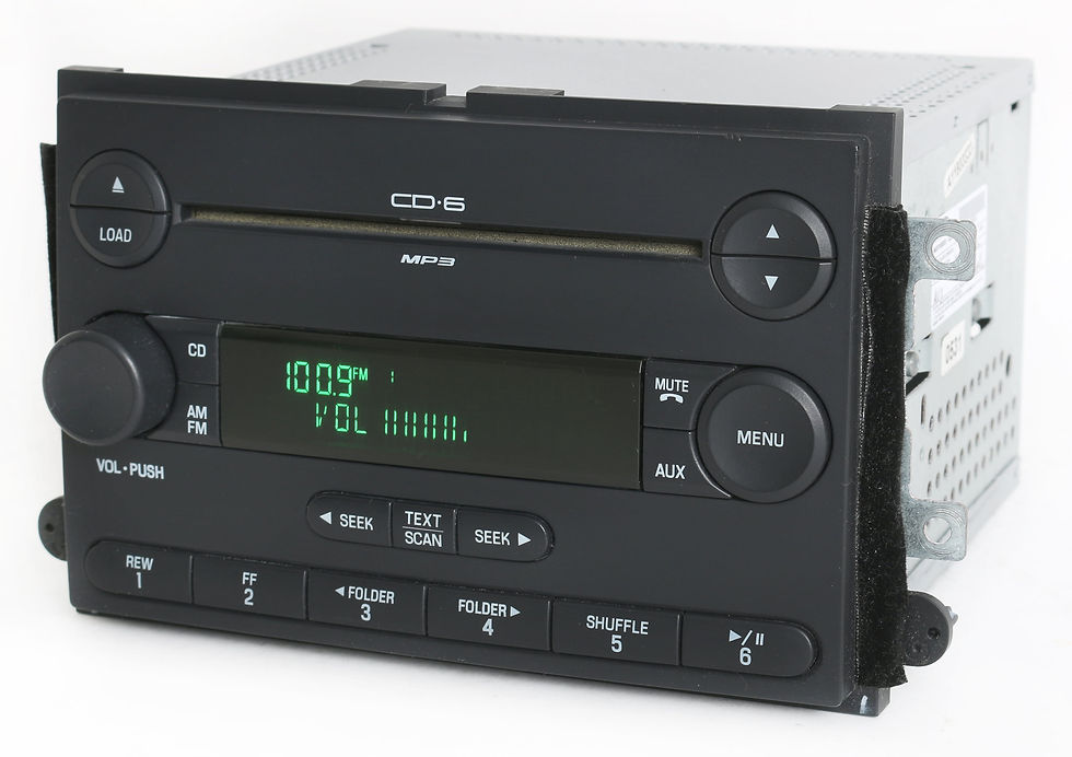 Thumbnail: Restored Mercury Milan 2006 Ford Fusion AMFM 6 Disc CD Radio 6E5T-18C815-AH..