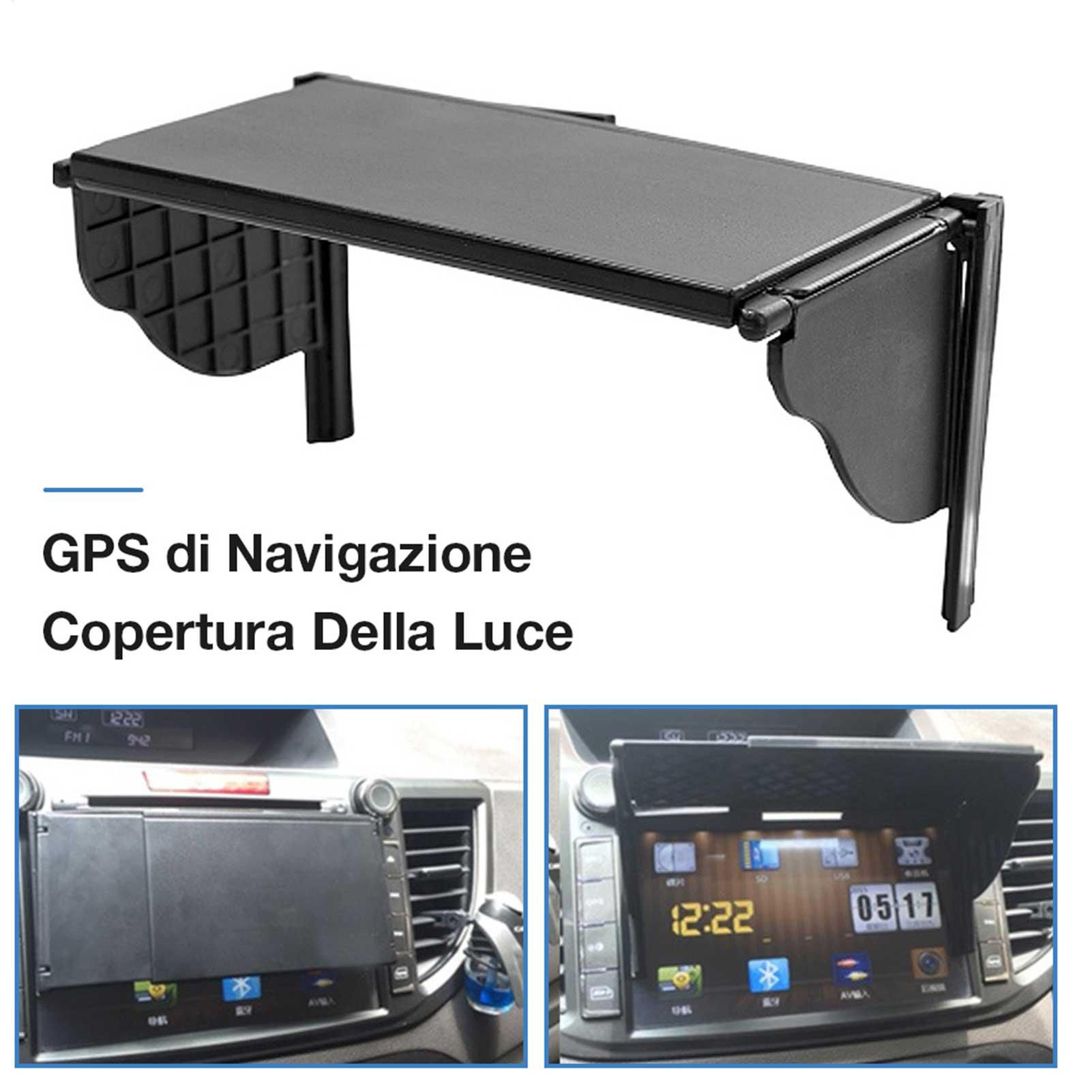 GPS Anti-Glare Shield 5-10 Inch Universal Car GPS Navigation Sun Shade Interior