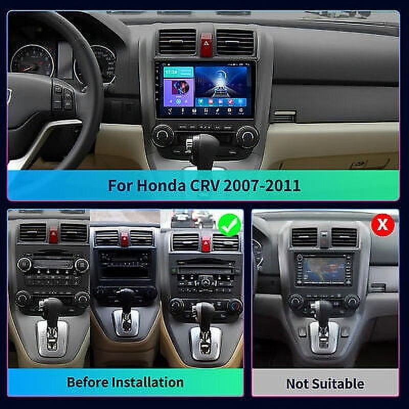 Thumbnail: For Honda CRV 2007 - 2011 CarPlay Android 13 Car Stereo Radio Navi WiFi BT ..