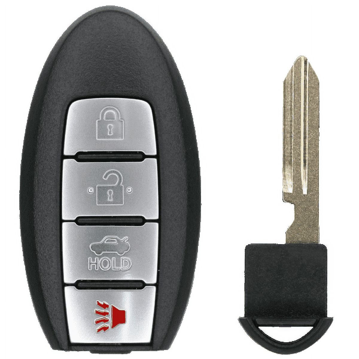 NPAUTO Key Fob Replacement Fits for Nissan Altima 07-12, Maxima Murano 09-1..