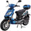 Thumbnail: Tao Motor Thunder 49 cc (Blade 50) Gas Scooter with Matching Trunk - Sporty..