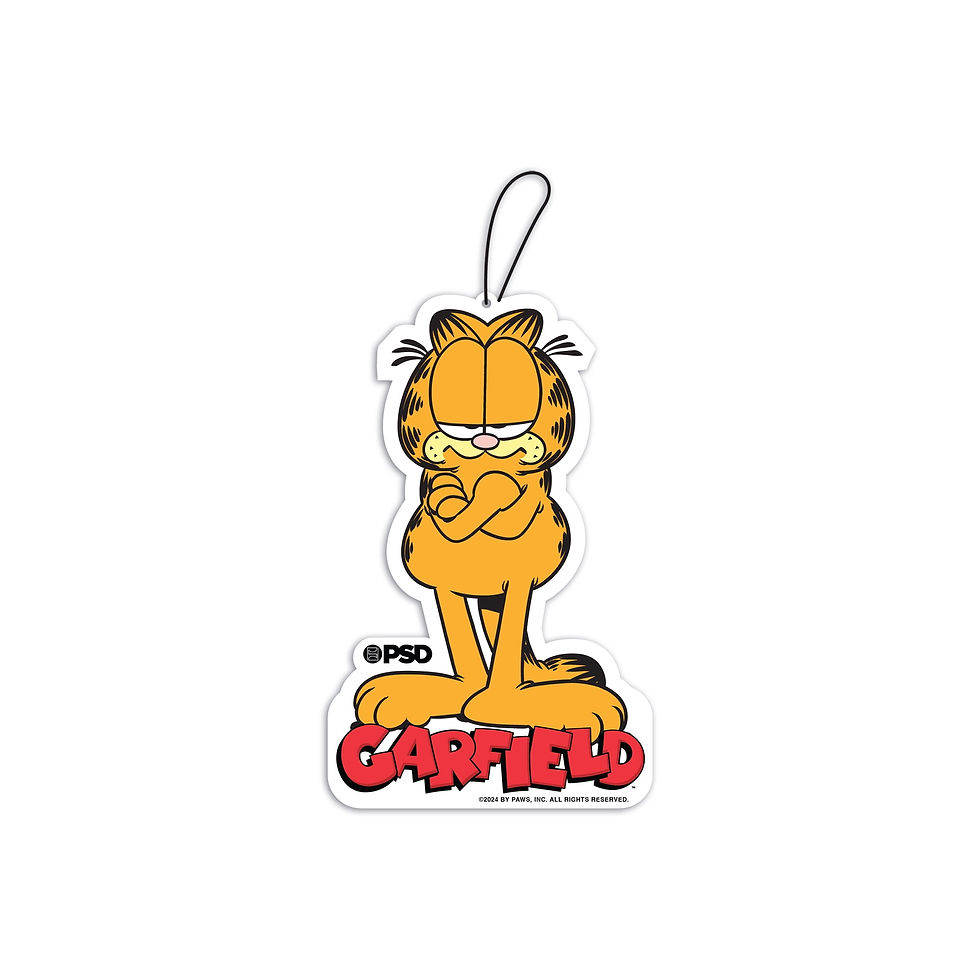 Thumbnail: PSD Big Sniff, Garfield Cattitude Hanging Air Freshener 3 Pack with Vanilla..