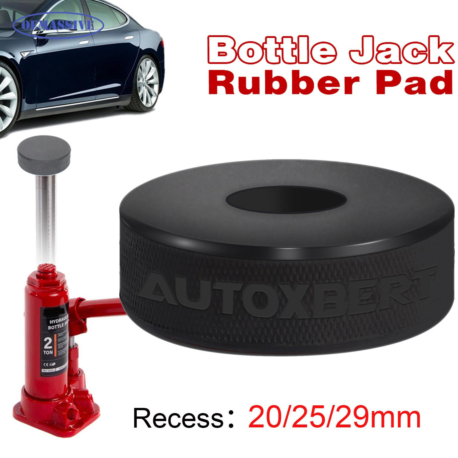 OEMASSIVE Universal Bottle Jack Rubber Pad Anti-slip Adapter Support Block Car L