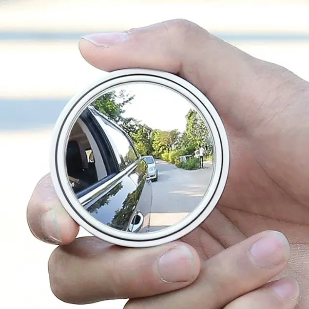 Thumbnail: 2 Pcs Car Rearview Mirror Round Blind Spot Mirror 360 Degree Rotating Car Wide-a