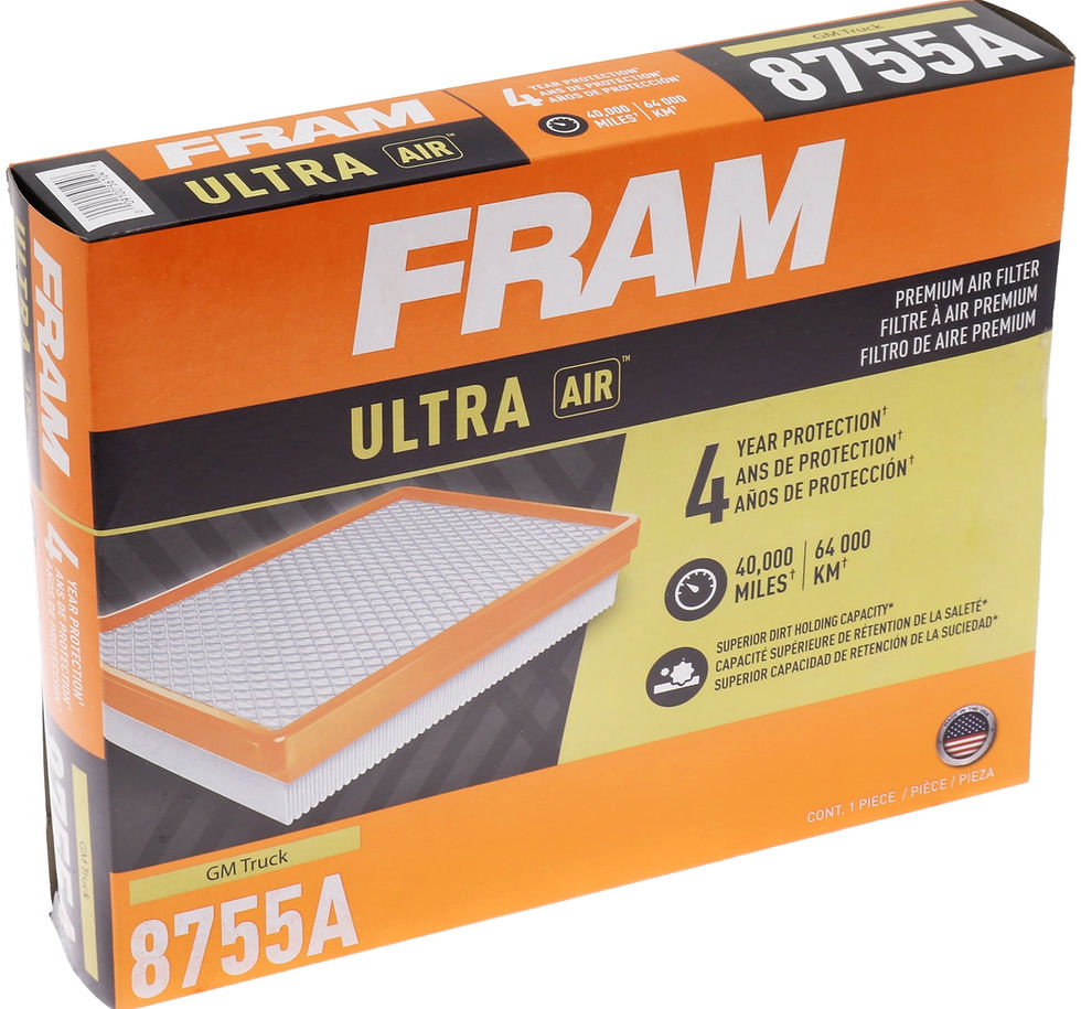 Thumbnail: FRAM Ultra Air XGA8755A, Premium Engine Air Filter for Cadillac, Chevrolet,..