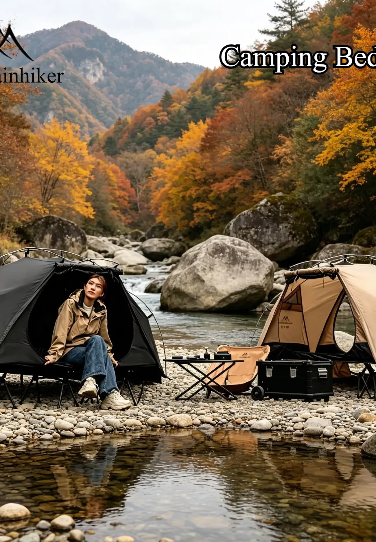 Mountainhiker Camping Bed Tent with Independent Inner Tent,Waterproof Breathable