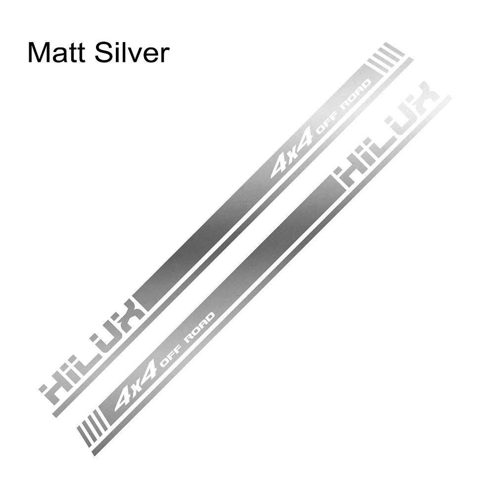 Thumbnail: 2PCS Car Racing 4x4 Off Road Decal Car Door Side Stripes Stickers Auto Body Deco