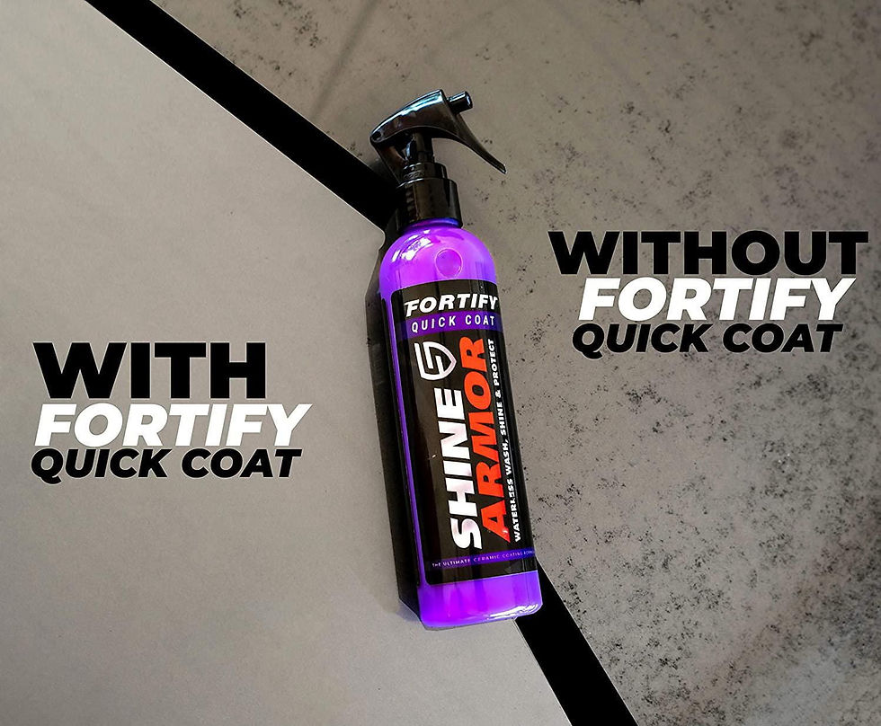 Thumbnail: 1PC Shine Armor Shine Armor SHINE-MC12/6 Fortify Quick Coat Ceramic Coating..