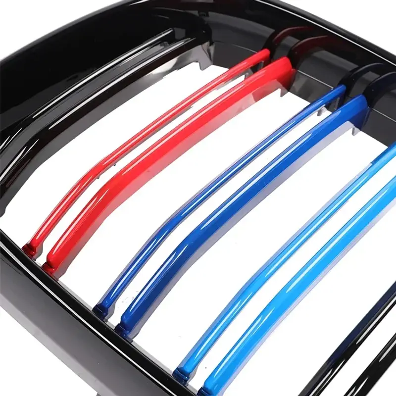 Thumbnail: Front Bumper Kidney Carbon Grille For BMW X3 X4 G01 G02 2018-2021 Facelift M Sty