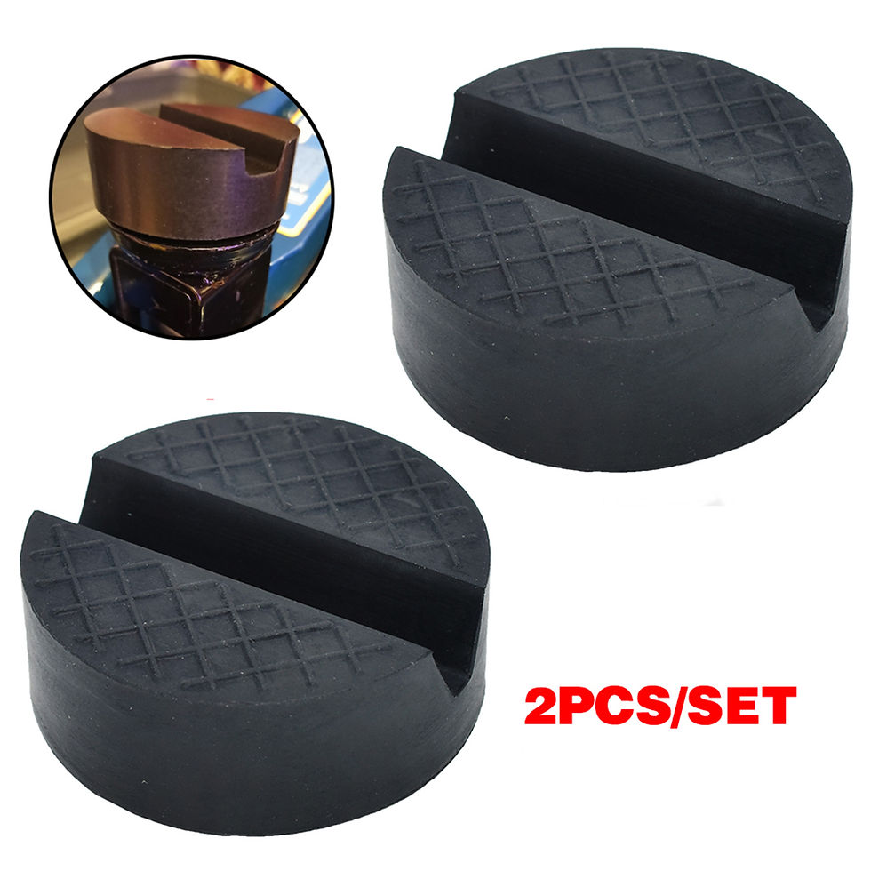 Thumbnail: Jack Rubber Pad Anti-slip Rail Adapter Support Block Heavy Duty Car Lift Tool Ac