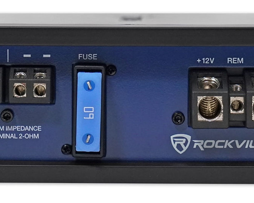 Thumbnail: Rockville dB12 2000 Watt Peak/500w RMS Mono 2 Ohm Amplifier Car Amp