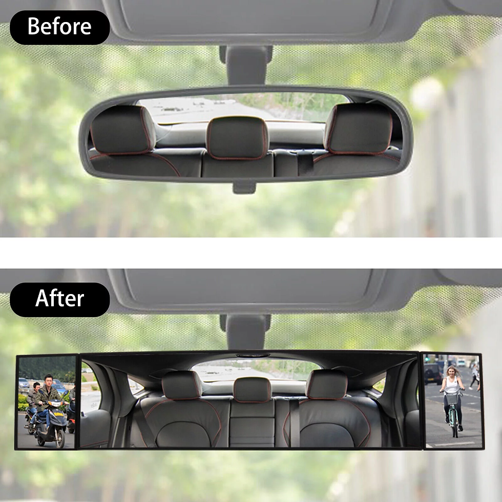 Thumbnail: Car Truck Van Wide Angle Auxiliary Large Vision Interior Rearview Convex Mirror 