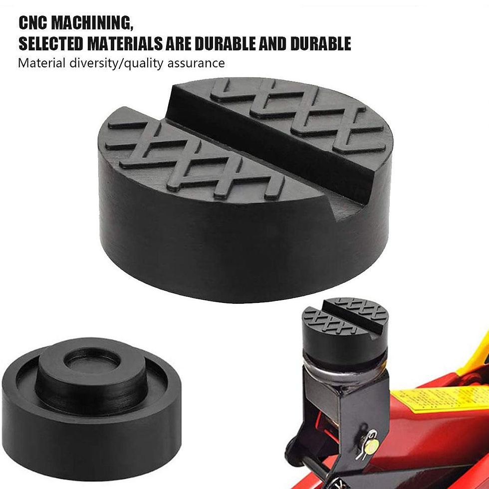 Thumbnail: Rubber Support Block Universal Jack Rubber Pad Round Repair Multifunctional Car