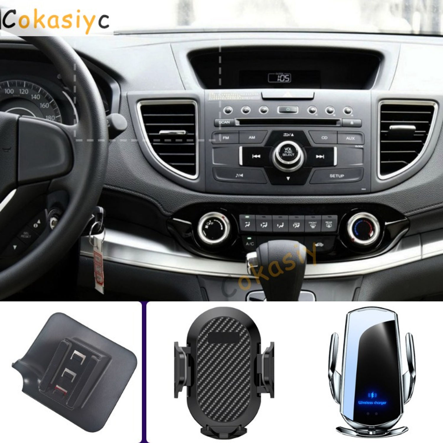 Car Phone Holder For Honda CR-V CR V CRV 2012 2013 2014 2015 2016 Mobile Phone M