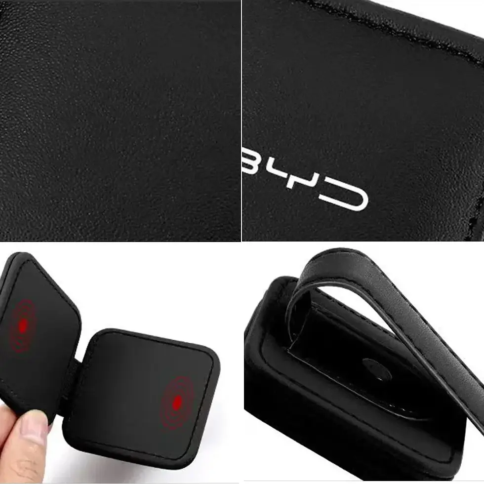 Thumbnail: Car Eyeglass Holder Glasses Storage Clip Auto Accessories For BYD Atto 3 Act Tan