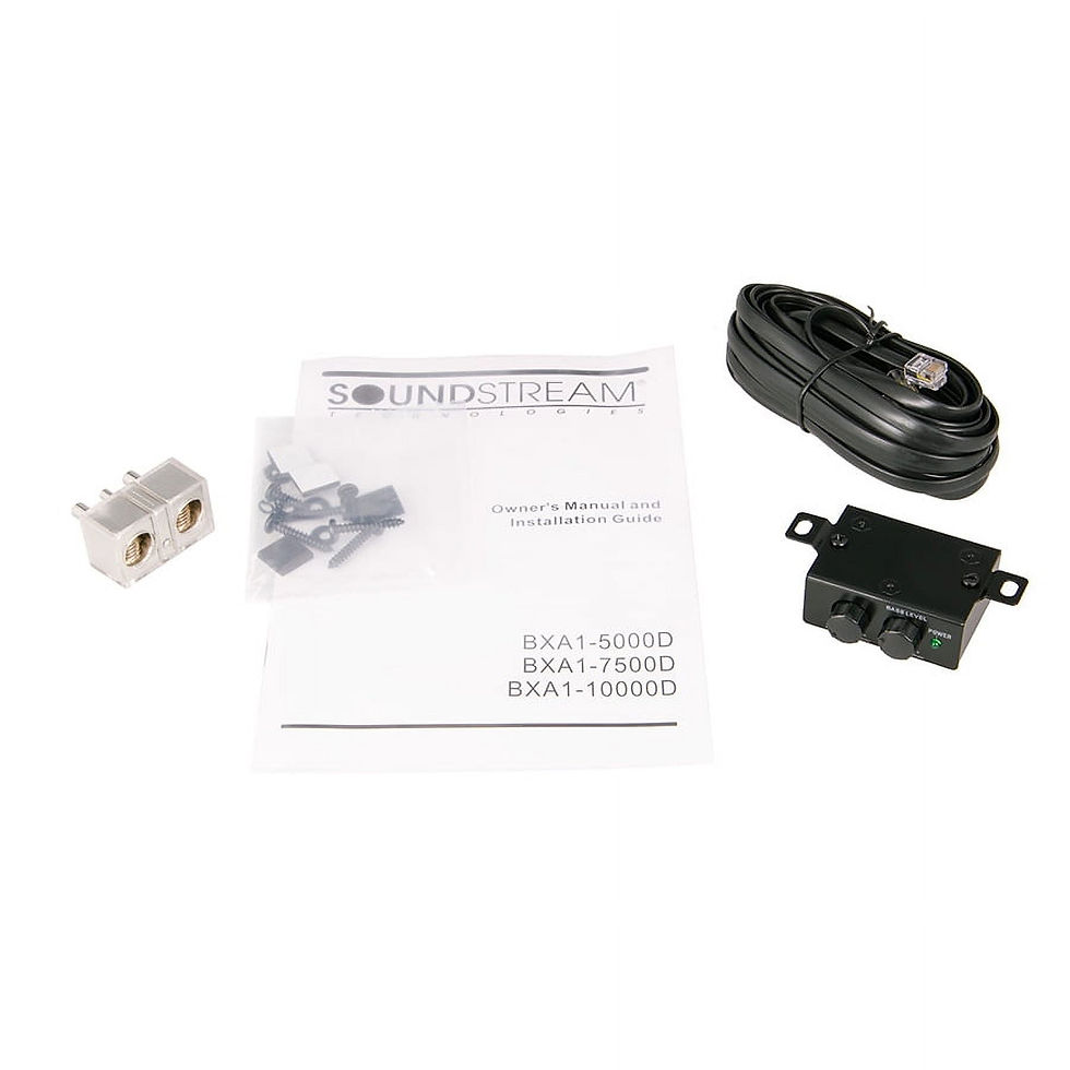 Thumbnail: SOUNDSTREAM BXT1-10000D BX MONOBLOCK CLASS D CAR AUDIO SUB AMP AMPLIFIER 10..