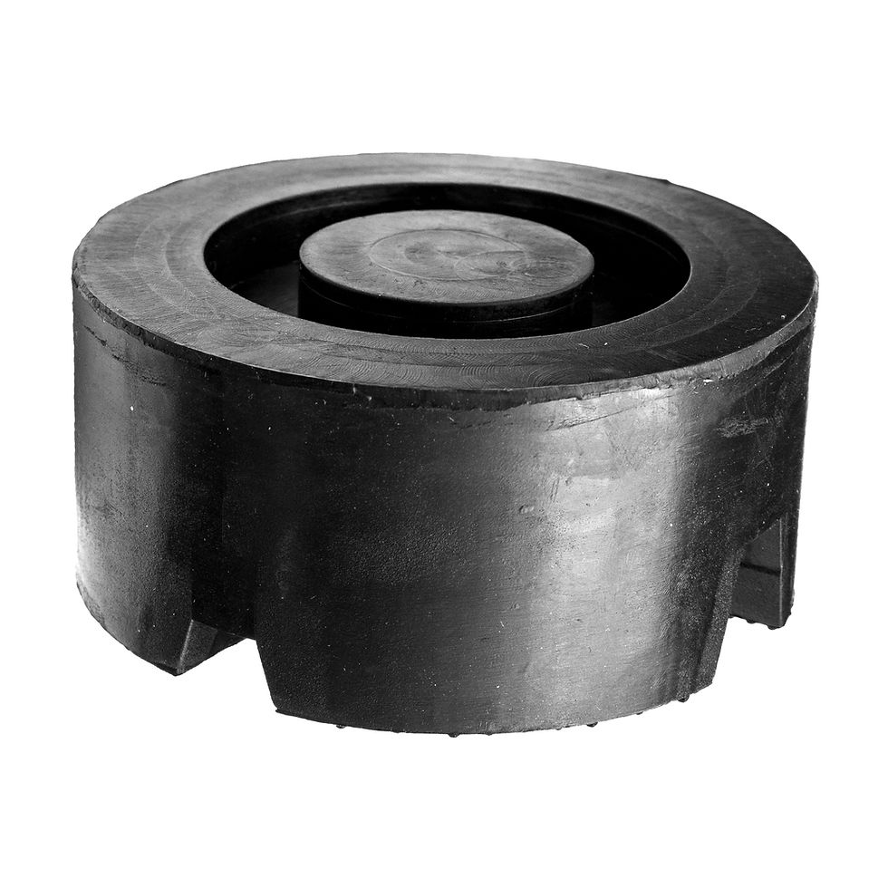 Thumbnail: Rubber Car Lift Jack Stand Pad Slotted Floor Frame Rail Adapter Protector Jackii
