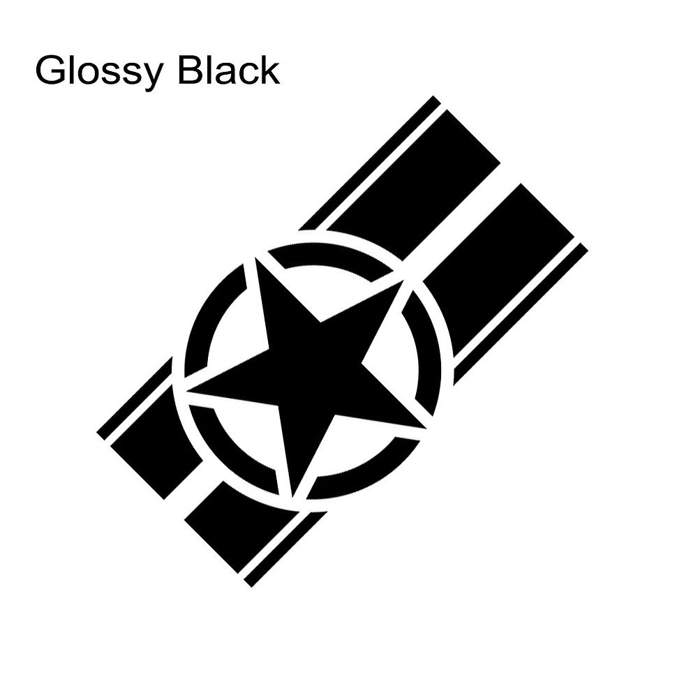 Thumbnail: For Jeep Renegade Wrangler JK L TJ Trail Patriot Rubicon Hawk Car Hood Cover Sti