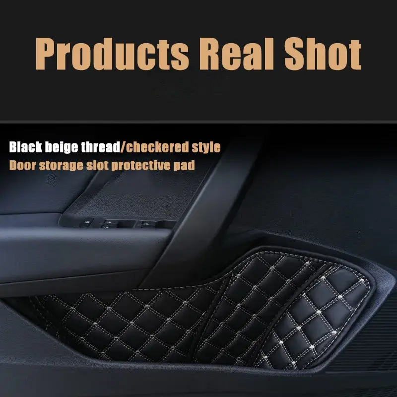 Thumbnail: Door Storage Box Mat Full Cover For VW Volkswagen Tiguan L Allspace BW 2016-2023