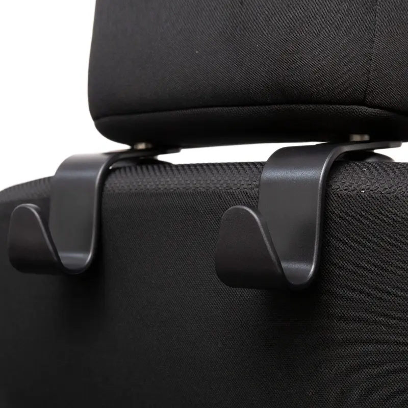 Thumbnail: 4Pack Hooks for Bags Car Clips Front Seat Headrest Organizer Holder Auto Fastene
