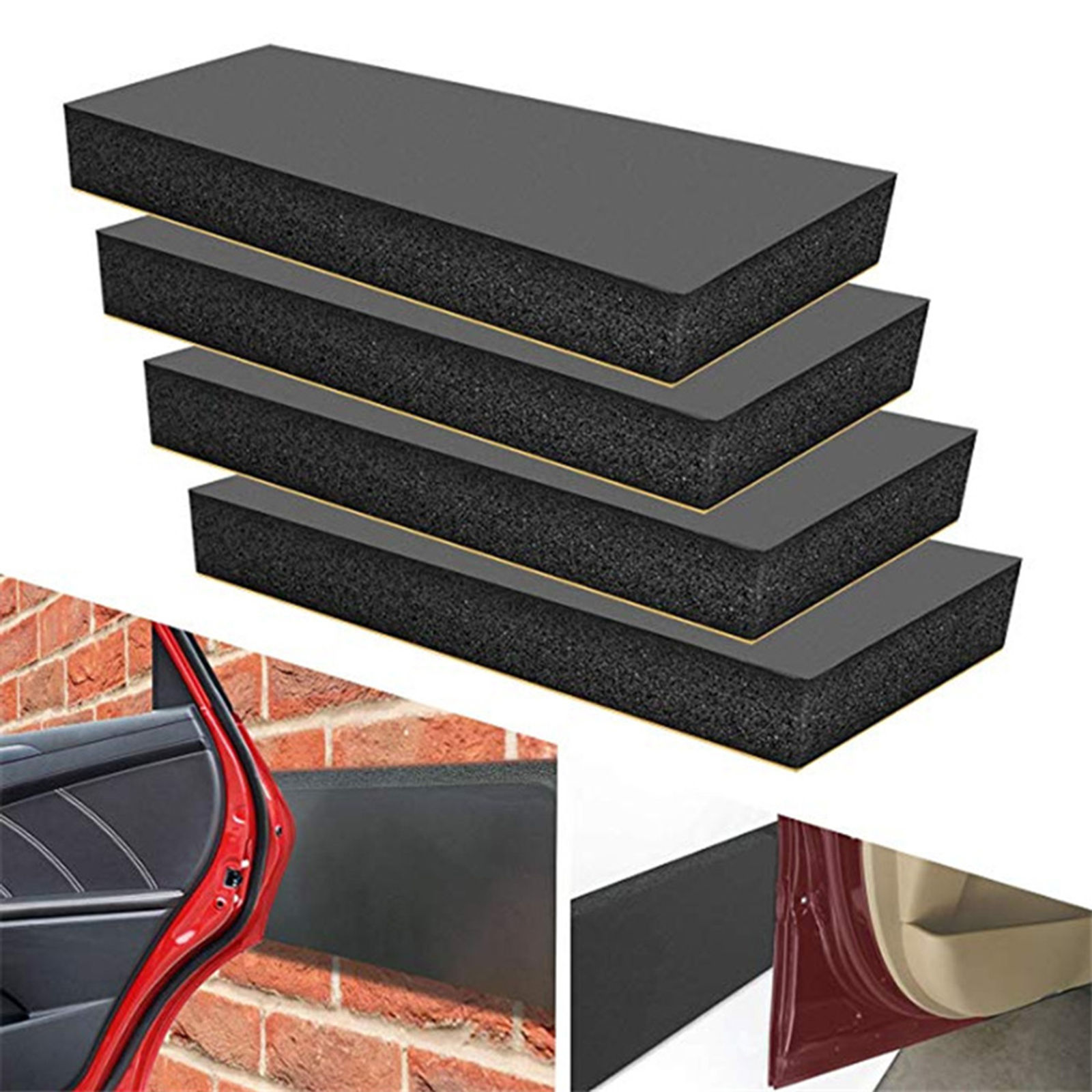 4Pcs Garage Wall Protector Foam Edge Corner Bumper Foam Wall Corner Guard Car St