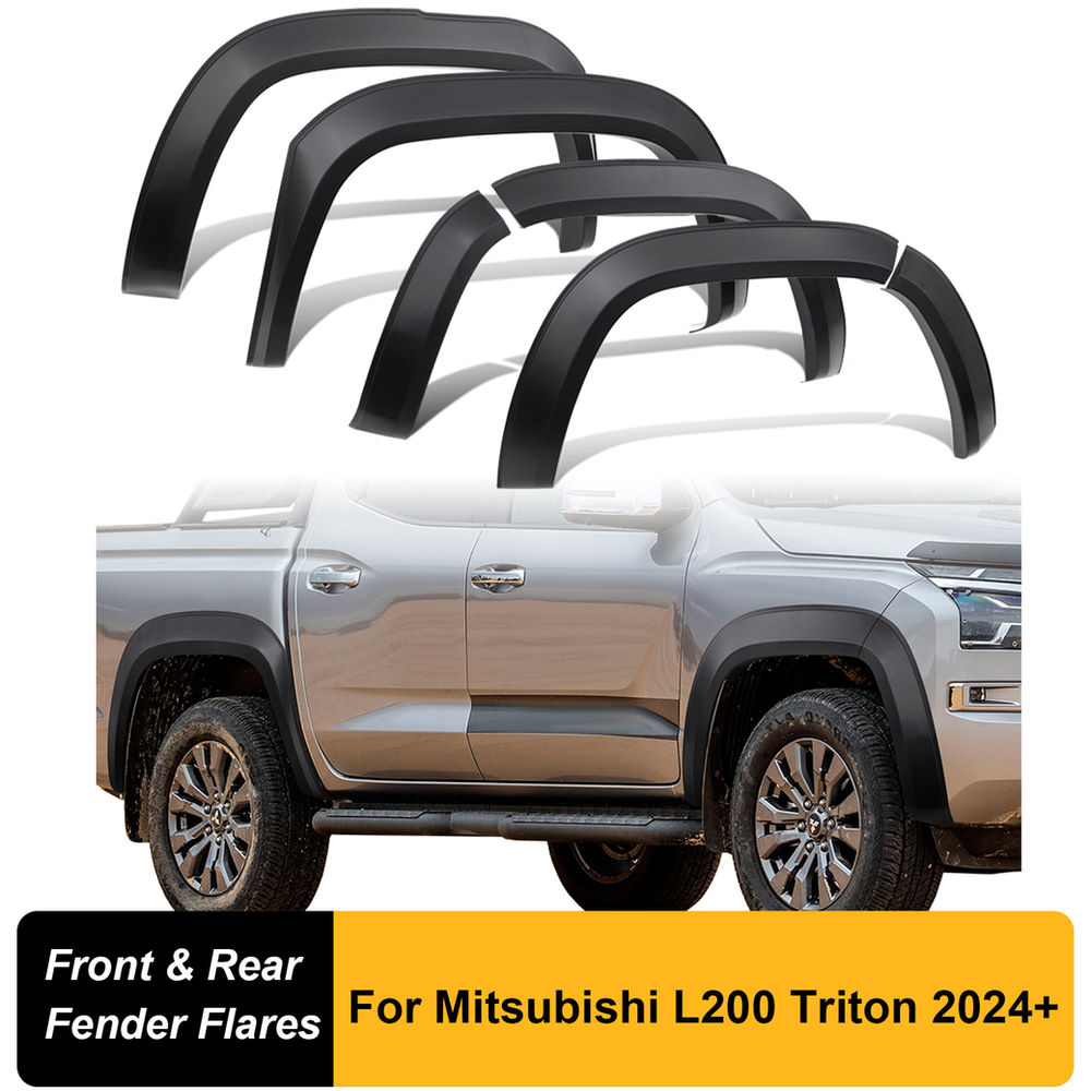 OEM Style Fender Flares Wheel Arch Kits For Mitsubishi Triton L200 MV 2024-2026