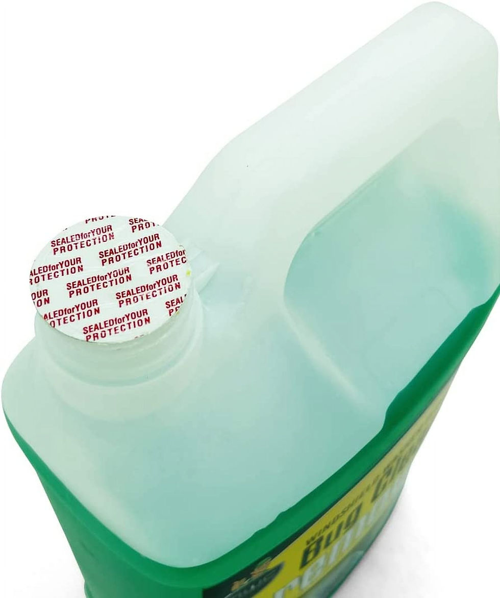 Thumbnail: MWC 446931 Windshield Washer Fluid Clean + Remover Green 1 gal (3.78 Liters..