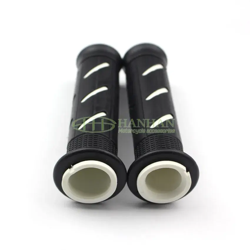 Thumbnail: New CNC 7/8'' Motorcycle Handle Bar Grips/ Handlebar Grips Kit Universal