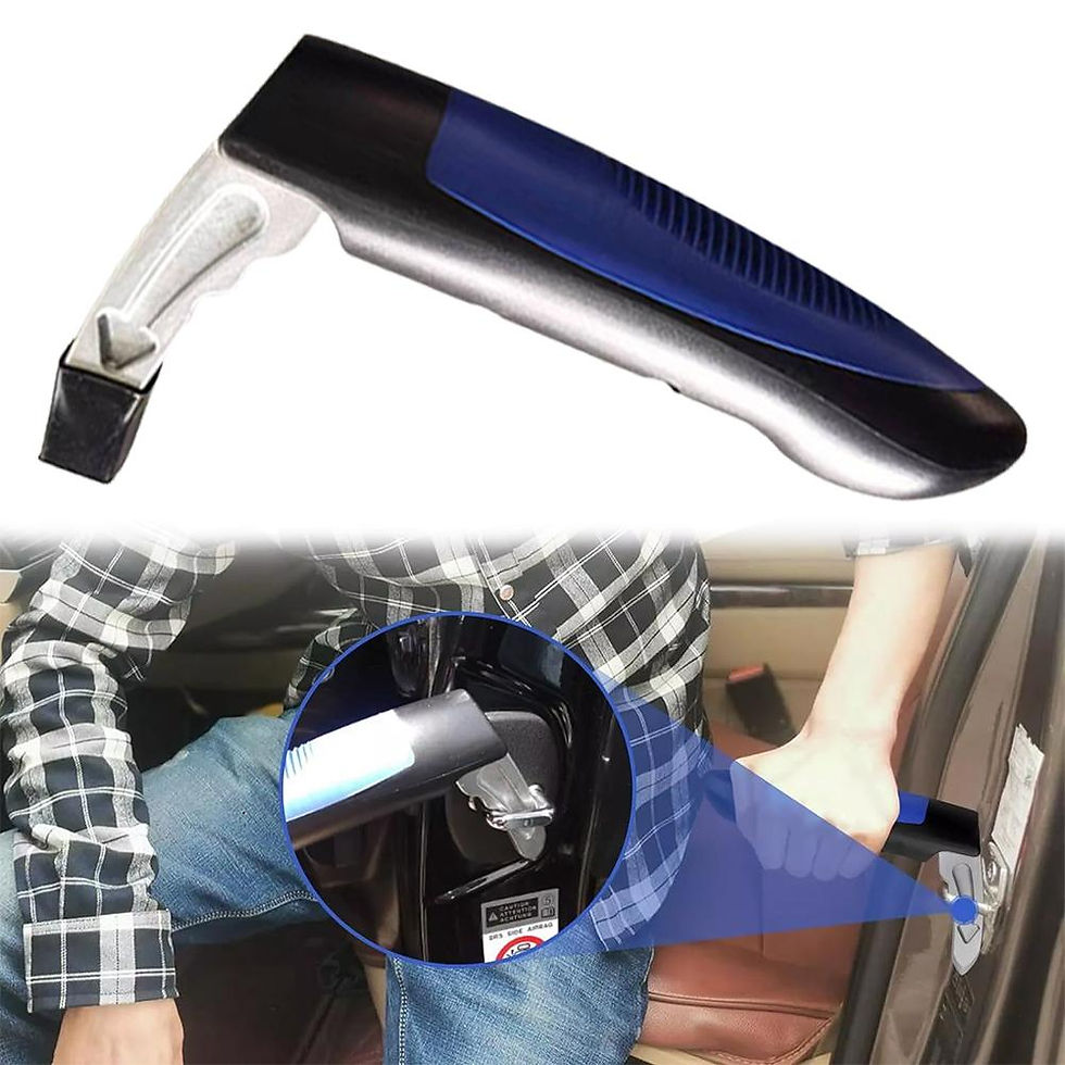 Thumbnail: Car Door Handle Armrest Broken Window Escape Safety Hammer Car Handle Assist Non