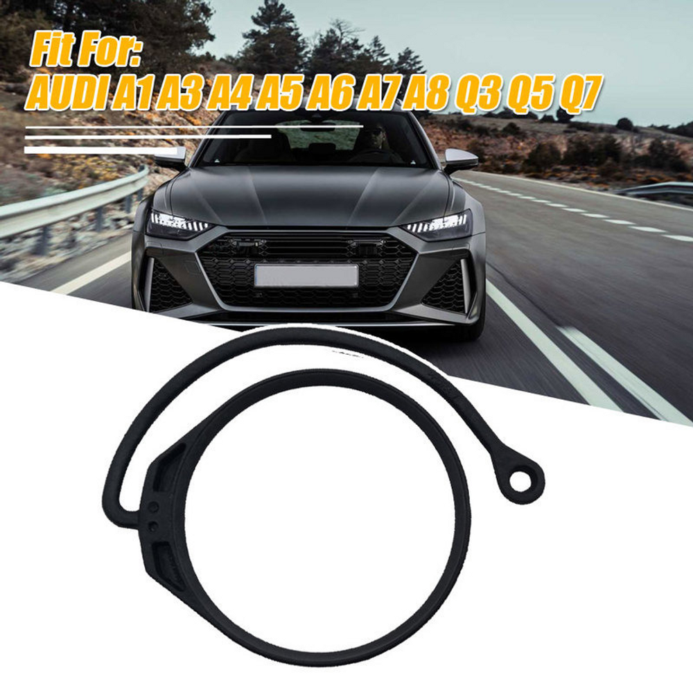 For AUDI A1 A3 A4 A5 A6 A7 A8 Q3 Q5 Q7 Fuel Tank Cap Band Cord Car Fuel Tank Cov