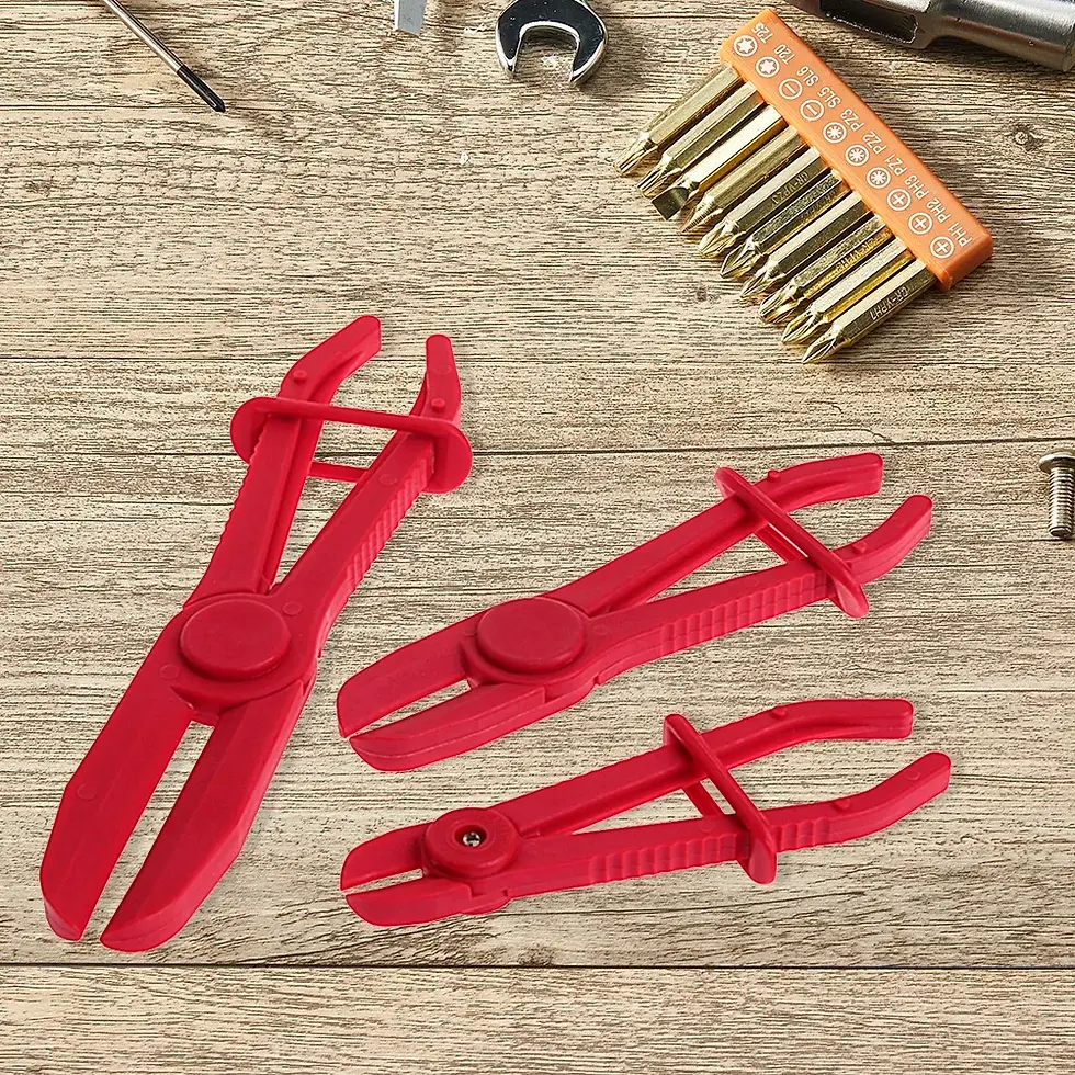 Thumbnail: 3Pcs/Set Hose Tube Clamp Pliers Tool Brake Fuel Water Line Clamp Pliers for Car
