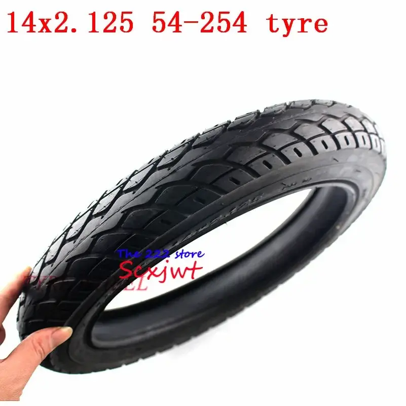 Thumbnail: 14 Inch Wheel Tire  X 2.125 / 54-254 Tyre Inner Tube Fits Many Gas Electric