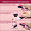 Thumbnail: KATA Repeating Retractable Pink Utility Knife, Heavy Duty Box Cutter for Ca..