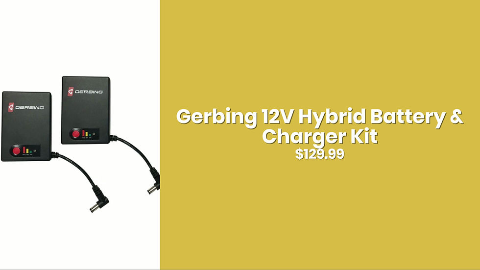 Thumbnail: Gerbing 12V Hybrid Battery & Charger Kit