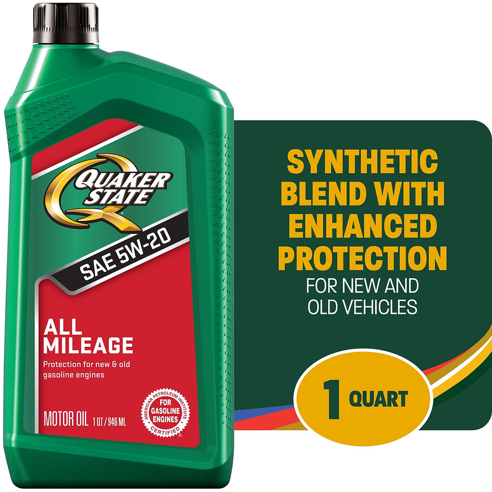 Thumbnail: Quaker State All Mileage 5W-20 Motor Oil, 1 Quart