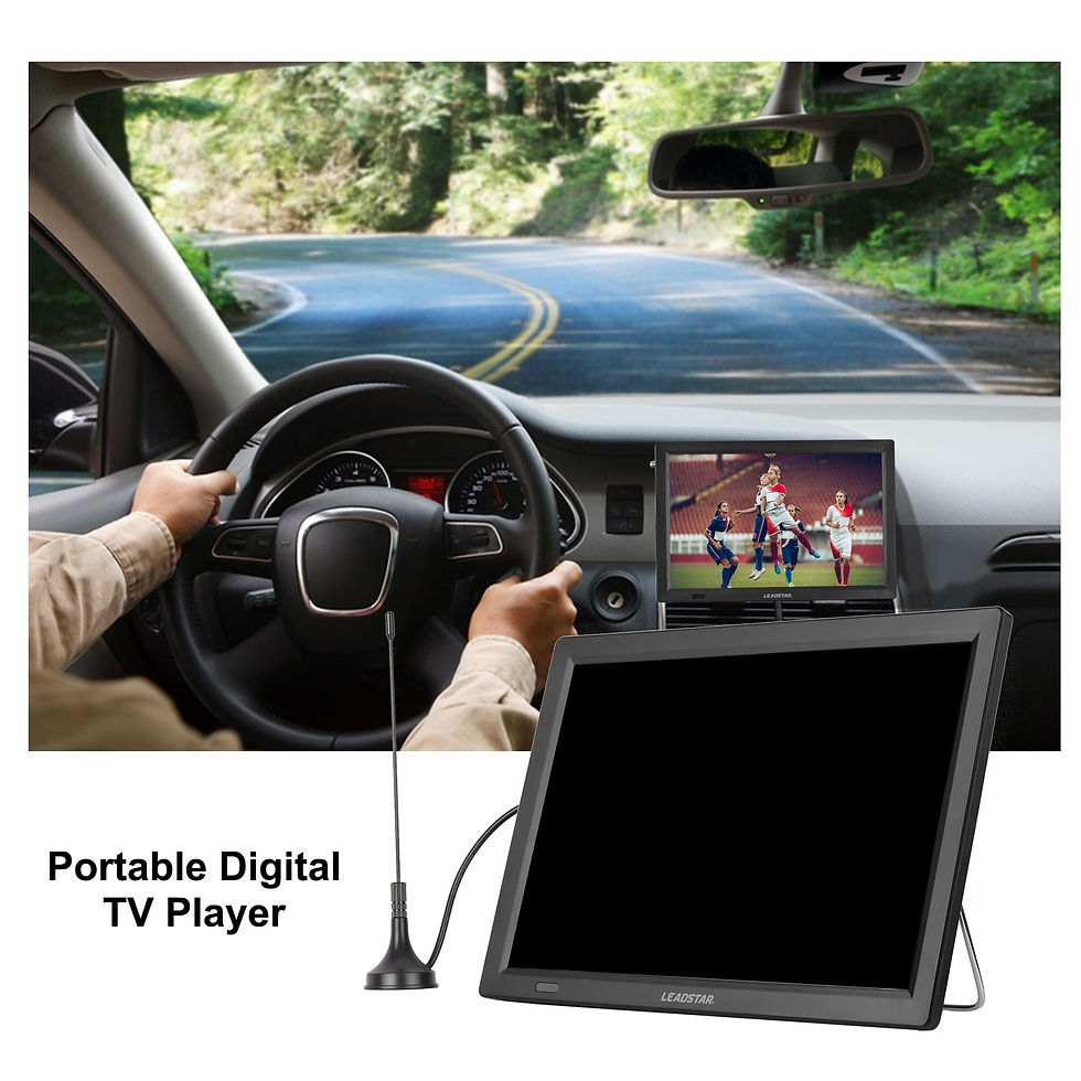 Thumbnail: LEADSTAR D14 14-inch ATSC Digital TV Player Portable TV Car Television Play..