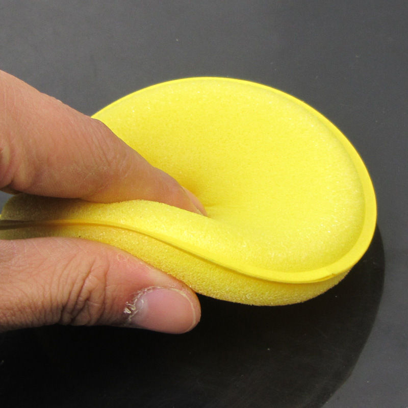 Thumbnail: 12Pcs Car Foam Sponge Wax Applicator Cleaning Detailing Pads Car Waxing Polishin