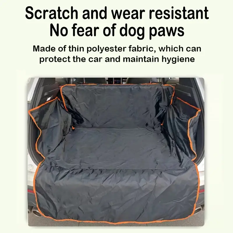 Thumbnail: Car Cargo Liner Car Pet Waterproof Anti-fouling Rear Seat Cover Universal SUV Re