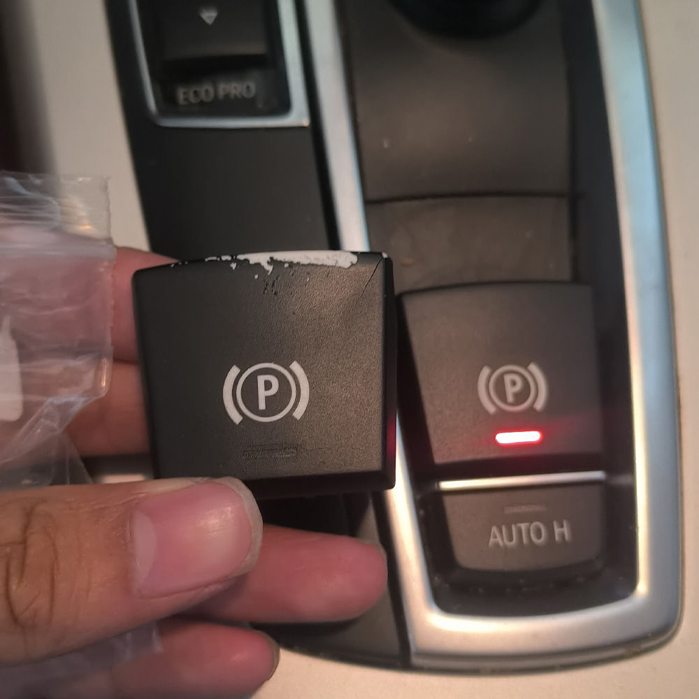 Electronic Parking Brake Switch Auto P Button Switch Cover For BMW 5 7 X3 X4 X5