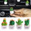 Thumbnail: Resin Transparent Crystal Cactus Car Accessories Auto Center Console Ornaments D